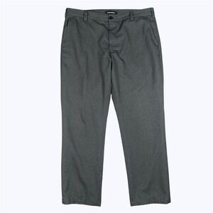 Bluffworks Gramercy Pants Mens 36x29 Gray Slim Tailored Fit Dress Trousers EUC